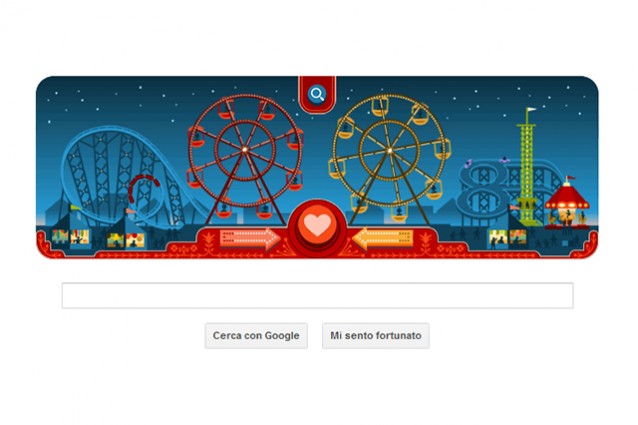 Doodle di Google San Valentino 2013